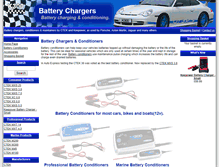 Tablet Screenshot of battery-conditioners.co.uk